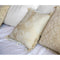 Kussen Alexandra House Living BLOSSOM Beige 45 x 10 x 45 cm