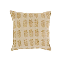 Kussen Alexandra House Living LILY Beige Mosterd 45 x 10 x 45 cm