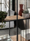 DTP Home Bookrack / Roomdivider Barra large, 5 shelves,210x140x35 cm, recycled teakwood