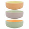 Kom Quid Vitamina Tweekleurig Keramisch 16 x 16 x 6 cm (6 Stuks)
