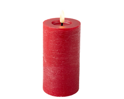 Lumineo - LED kaars d7h15 cm krood/warm wit