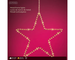 Lumineo - MicroLED lijst d38 cm zwrt/kwrm I kerst