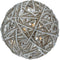 Nampook - Bal led 20 cm grijs kerstversiering