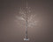 Lumineo - LED boom l30b30h125 cm-48l bruin kerstverlichting
