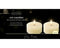 Lumineo - LED theelicht d7h3 cm creme/warm wit 2st