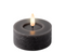 Lumineo - LED theelicht d7h3 cm grijs/warm wit 2st