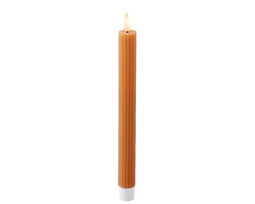 Lumineo - LED dinerkaars d2h25 cm ornj/warm wit 2st