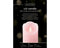 Lumineo - LED waving kaars d8h10 cm roze/warm wit