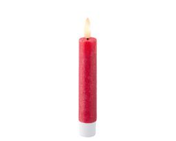 Lumineo - LED dinerkaars d2h16 cm krood/warm wit 2st