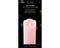 Lumineo - LED waving kaars d7.5h15 cm roze/warm wit