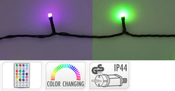 Nampook - Led verlichting rgbw 198led kerstversiering
