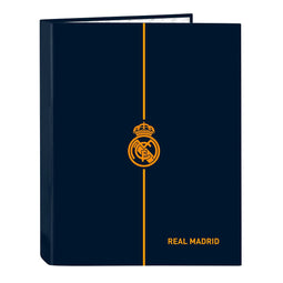 Ringmap Real Madrid C.F. 2nd Kit 24/25 Marineblauw A4 26.5 x 33 x 4 cm