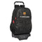 Schoolrugzak met Wielen F.C. Barcelona Black Zwart 32 x 44 x 16 cm