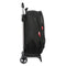 Schoolrugzak met Wielen F.C. Barcelona Black Zwart 32 x 44 x 16 cm