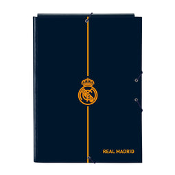 Ringmap Real Madrid C.F. 2nd Kit 24/25 Marineblauw A4 26 x 33.5 x 2.5 cm