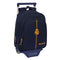 Schoolrugzak met Wielen Real Madrid C.F. 2nd Kit 24/25 Marineblauw 27 x 33 x 10 cm