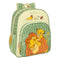 Schoolrugzak Mufasa Groen Beige 32 x 38 x 12 cm