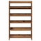 Schoenenrek 60x25x100 cm bewerkt hout oud houtkleurig