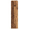 Schoenenrek 60x25x100 cm bewerkt hout oud houtkleurig