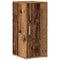 Schoenenkasten 2 st 32x35x70 cm bewerkt hout oud houtkleurig