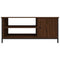Tv-meubel 100x40x45 cm bewerkt hout bruin eikenkleur