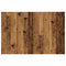 Hoofdeinde 120x1,5x80 cm bewerkt hout oud houtkleurig