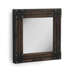 Hängspegel Alexandra House Living Bruin 57 x 57 x 6 cm
