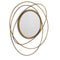 Hängspegel Alexandra House Living Gouden 76 x 84 x 3 cm