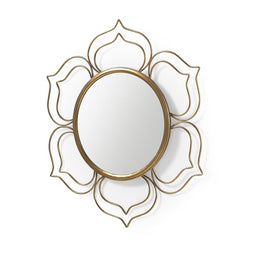 Hängspegel Alexandra House Living Gouden 66 x 76 x 2 cm