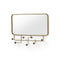 Hängspegel Alexandra House Living Gouden 80 x 60 x 6 cm