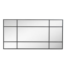 Hängspegel Alexandra House Living Zwart 200 x 100 x 3 cm