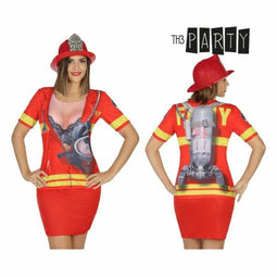 Nachthemd voor volwassenen Th3 Party C865 Rood