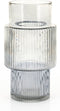 Riba 2 vaas - Grey 15.5 x 15.5 x 28 cm