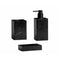 Zeepschaal Alexandra House Living Zwart Marmer 9 x 3 x 13 cm