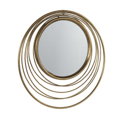 Hängspegel Alexandra House Living Gouden 73 x 73 x 2 cm