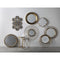 Hängspegel Alexandra House Living Gouden 73 x 73 x 2 cm