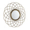 Hängspegel Alexandra House Living Gouden 90 x 90 x 3 cm