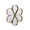 Hängspegel Alexandra House Living Gouden 58 x 63 x 4 cm