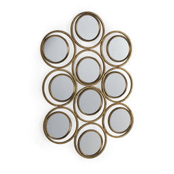 Hängspegel Alexandra House Living Gouden 59 x 87 x 3 cm