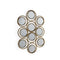 Hängspegel Alexandra House Living Gouden 59 x 87 x 3 cm