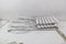 Mica Decorations Laurence Bistro Set - Set of 3 - Metal - White