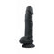 Realistische Dildo Virgite R23 Zwart 20 cm