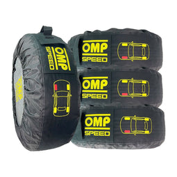 Tyre cover set OMP Speed (4 Stuks) (32 cm)