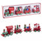 Kerstversiering Multicolour Trein 25,5 X 7,5 X 3 CM