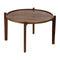 Hoofdtafel Bruin Mangohout 81 x 81 x 46 cm