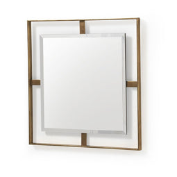 Hängspegel Alexandra House Living Gouden 71 x 71 x 3 cm