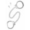 Hog Tie & Cuff Bondageset Fetish Tentation Zilverkleurig