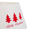 Kerstboomrok 57 x 57 x 28 cm Ivoor