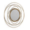 Hängspegel Alexandra House Living Gouden 89 x 89 x 2 cm