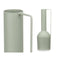 Vaas Lang Groen Staal 13 x 39 x 13 cm (6 Stuks)